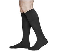 vitsocks Calcetines Largos Finos 100% ALGODÓN Suave Hombre (2 PARES) Elegantes de Traje, negro, 44-46