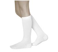 vitsocks Calcetines Largos Finos Infantiles Algodón Muy Suave (3 PARES) Unisex Niño Niña, blanco, 27-30