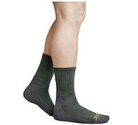 vitsocks Calcetines Senderismo Lana MERINO Antiampollas Hombre, Trekking Invierno Montaña, verde-gris, 39-42
