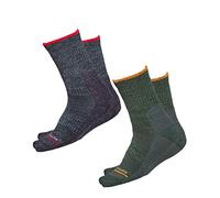vitsocks Calcetines Senderismo LANA MERINO Antiampollas Niños (2 PARES) Trekking Invierno, verde gris, 27-30