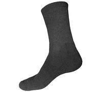 vitsocks Calcetines Térmicos para Invierno Lana Merino Hombre (2 PARES) Gruesos Suaves, negro, 43-46