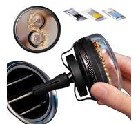 Vitsrisea Ambientador giratorio, interior impulsado por el viento, olor agradable, decoración dinámica para salón, cocina, dormitorio