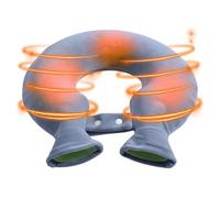 Vitsrisea Bolsa de agua caliente para el cuello - Bolsa caliente y fría para alivio con banda calefactora - Calentador para hombros con bolsa de agua caliente, para invierno, casa, oficina, viaje