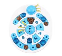 Vitsrisea Cuenco De Comida Puzzle para Perros - Base Antideslizante,Giratorio De 360 Grados para Perros | para Razas Grandes Anti Atragantamiento Entrenamiento Prevención Hinchazón