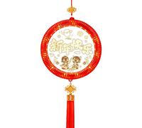 Vitsrisea Decoración de luces, Lunar Año Nuevo LED Lámpara Larga Colgante - 2026 Reglamentos de Año Nuevo | Para alféizar de la ventana del coche, dormitorio, balcón, puerta, pared, jardín, patio