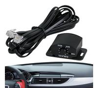 Vitsrisea Del volumen para amplificador - Compacto y ergonómico | Mando a distancia para amplificador de coche | para sedán, SUV, camión, desplazamiento, viajes por carretera, salidas en familia