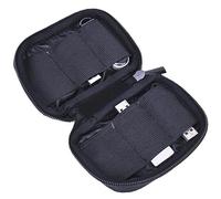 Vitsrisea Funda para unidad flash USB, bolsa de transporte para disco U - Bolsa organizadora con banda elástica interna para viajes de negocios, hogar, viajes y escuela