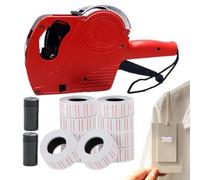 Vitsrisea Máquina De Etiquetas - Etiquetado Manual Ligero, Pistola De Impresión De Etiquetas De Precio Compacto | Disper De Dispensador De Etiquetas Pegatinas Multiusos Para Tiendas Al Por Menor