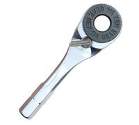 Vitsrisea Minillave de trinquete para puntas - Accesorios de reparación de bicicletas - Llave inglesa para espacios reducidos | Para bicicleta, coche, campista, autocaravana, técnico, juguetes