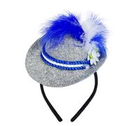 Vitsrisea Oktoberfest Headbands - Feathered Small Hat Headdress, Beer Festival Costume, Party Dress Up Accessories For Children And Adults, German Festival Hat, Oktoberfest Gear For Men And Women