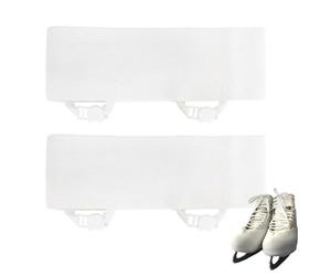 Vitsrisea para Patines de Hielo - 1 par Flexibles con Ajuste, Protectores para Botas, Protectores para Carreras de Velocidad, Bandas térmicas elásticas y Resistentes | Entrenamiento para principios