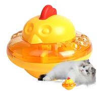 Vitsrisea Rompecabezas de comida para gatos,Dibujos Animados Gatitos Alimentos Juguetes de Pollo,Alimento Interactivo | Para Interior Y Exterior Para Empleo Contra El Aburrimiento Al Comer Y