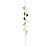Vitsrisea - Soporte para pasadores - percha de almacenamiento giratorio | expositor con clips | para niña decoración del hogar, pared, puerta, armario, cuarto de baño, habitación de bebé, dormitorio