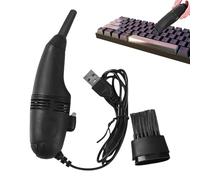 Vitsrisea Teclado al vacío - Limpiador de carga USB, removedor de polvo compacto | Herramienta de succión de migas sin cable, herramienta de succión de escritorio recargable, portátil para oficina