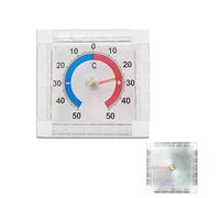 Vitsrisea Termómetro para Interior y Exterior,Monitor De Montaje En Pared | Medidor de Temperatura - Para Uso En Patio Jardín Invernadero Césped Hogar Garaje Y