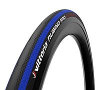Cubierta Vittoria Rubino Pro IV - 3C Graphene 2.0 ( Negro/Azul / 700 x 25C (25-622) )