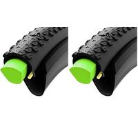 Vittoria Air Liner, Inserto De Neumático Aerolíne Unisex Adulto, Verde (Green), 700 (Paquete de 2)