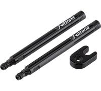 Vittoria Alargador de válvula negro SV 20 mm