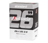 Vittoria Standard Butyl 26 x 1,95-2,5'' AV 48mm Tubo flexible Talla única Negro