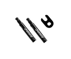 Vittoria Comet Vittoria 151.5ve.02.60.111BL - Blister 2 Piezas alargador Valvula 60 mm