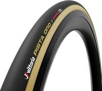 Vittoria Neumático Vit Pista Oro TPU 23-28 Tina Negro Bronceado