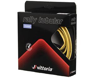Vittoria Rally - Cubierta para bicicleta (Black/Tan, 700 x 23/28-Inch)