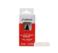 Vittoria Cámara de aire Ultra Light Speed 28" 25-30 x 622 Poliuretano blanco Válvula SV 60 mm