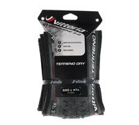 Cubierta Vittoria Terreno Dry 650B - 3C Graphene - Tubeless Ready ( Negro/Gris / 650 x 47B (47-584) )
