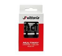 Vittoria Válvulas sin cámara multiuso negro