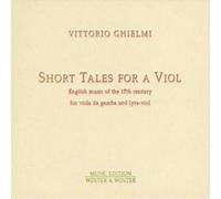 Vittorio Ghielmi Short Tales for a Viol (Ghielmi) (CD) Album (Importación USA)
