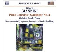 Vittorio Gianni Vittorio Giannini: Piano Concerto/Symphon (CD) (Importación USA)