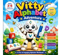 Vitty Alphabet Adventure: Trace, Color & Match Your Way Through the Alphabet with Vitty (Vitty's Adventures)