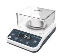 Vituord Balanza Analítica Electrónica, Báscula Digital De Laboratorio De Alta Precisión De 0,001 G, con Parabrisas, Plato De Pesaje De Acero Inoxidable, para Joyería, Laboratorio Científico