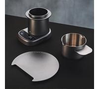Vituord Báscula Digital para Café con Taza Dosificadora, Báscula para Granos De Café con Precisión De 0,1 G, 3 Modos (Filtro/Espresso/Normal), Capacidad Máxima De 2000 G/70,55 Oz, con Pantalla LED