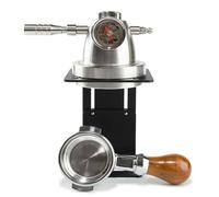 Vituord Cafetera Neumática Semiautomática Tipo Espresso - Cabezal De Grupo E61 De 58 Mm, con Manómetro Y Válvula De Alivio De Presión, para El Hogar, Exteriores Y Camping. A