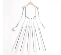Vituord Varilla Invisible para Colgar Maniquí, Perchas De Metal para Exhibición De Ropa, Longitud Ajustable De La Prenda, con Gancho Giratorio, para Fotografía En Estudio