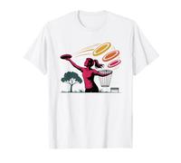 Viuda del Disc Golf Esposa De Discgolfista Pareja Camiseta