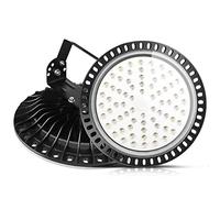 Viugreum 2 PACK UFO LED 300W, Foco LED de Exterior 300W, Lámpara de Alta Bahía 30000LM, Blanco Frío 6500K, Lámpara Industrial IP65 Impermeable,Campana Led Industrial para Garaje/Fábrica/Taller