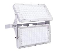 Viugreum 200W Foco Led Exterior, 20000LM Blanco Frío 6500K Foco Proyector LED 200W, IP66 Impermeable Luz de Seguridad, Led Floodlight para Jardín, Taller, Garaje[Ultrafino]