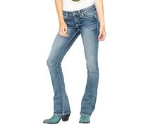 Viunychn 2026 Jeans Mujer Cintura Alta Vaqueros Pantalones Adelgazantes Doble Botonadura Alta Cintura Bordada Curva Chaleco Negro Adolescentes
