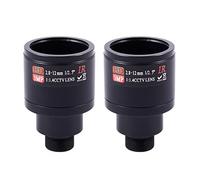 Viupolsor 2 lentes HD CCTV 3.0MP 2.8-12mm Varifocal CCTV IR HD Lens, F1.4, zoom manual