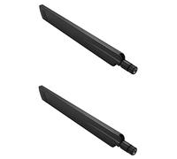 Viupolsor 2X Amplificador Antena Wi-Fi de 18 Dbi 2.4Ghz Conector Router Wlan Booster, Negro