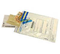 Viva 3705 50 sobre de seguridad y para envío de polietileno, 160 x 225 mm), transparente