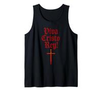 ¡Viva Cristo Rey! - Dicho católico español Camiseta sin Mangas