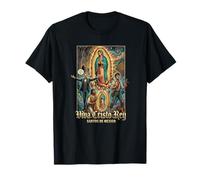 Viva Cristo Rey Guadalupe Cristeros Católicos Camiseta