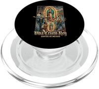 Viva Cristo Rey Guadalupe Cristeros Católicos PopSockets PopGrip para MagSafe