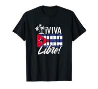 Viva Cuba - Libre! Cuban Camiseta