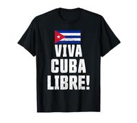 Viva Cuba Libre Patria y Vida Camiseta