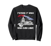 Viva Cuba Libre Patria Y Vida CLÁSICA Camiseta El Capitolio Sudadera