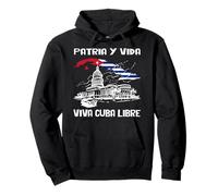 Viva Cuba Libre Patria Y Vida CLÁSICA Camiseta El Capitolio Sudadera con Capucha